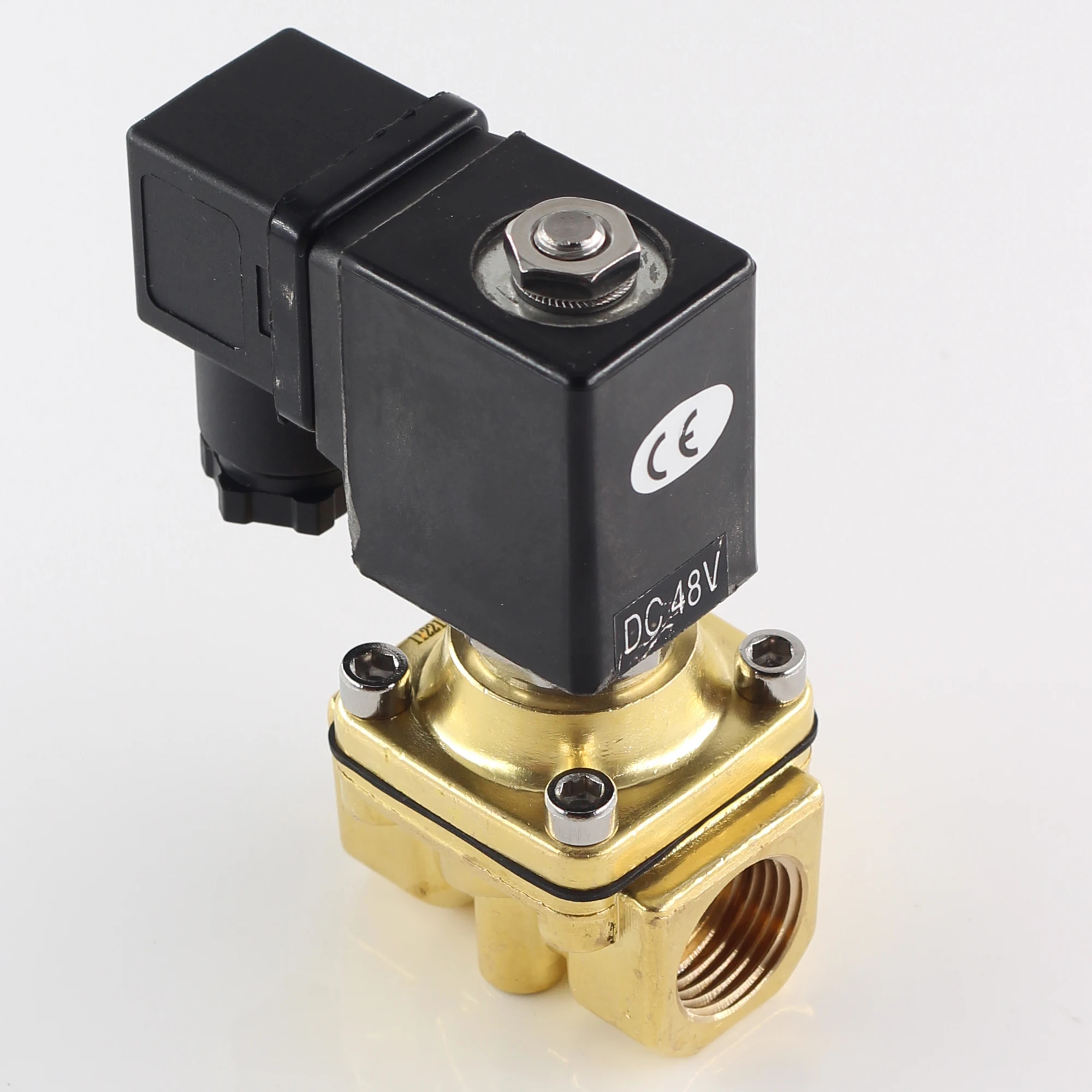 Электромагнитный клапан прямого действия с резьбой NPT или G 1/4 дюйма 3/8 1/2 20 бар