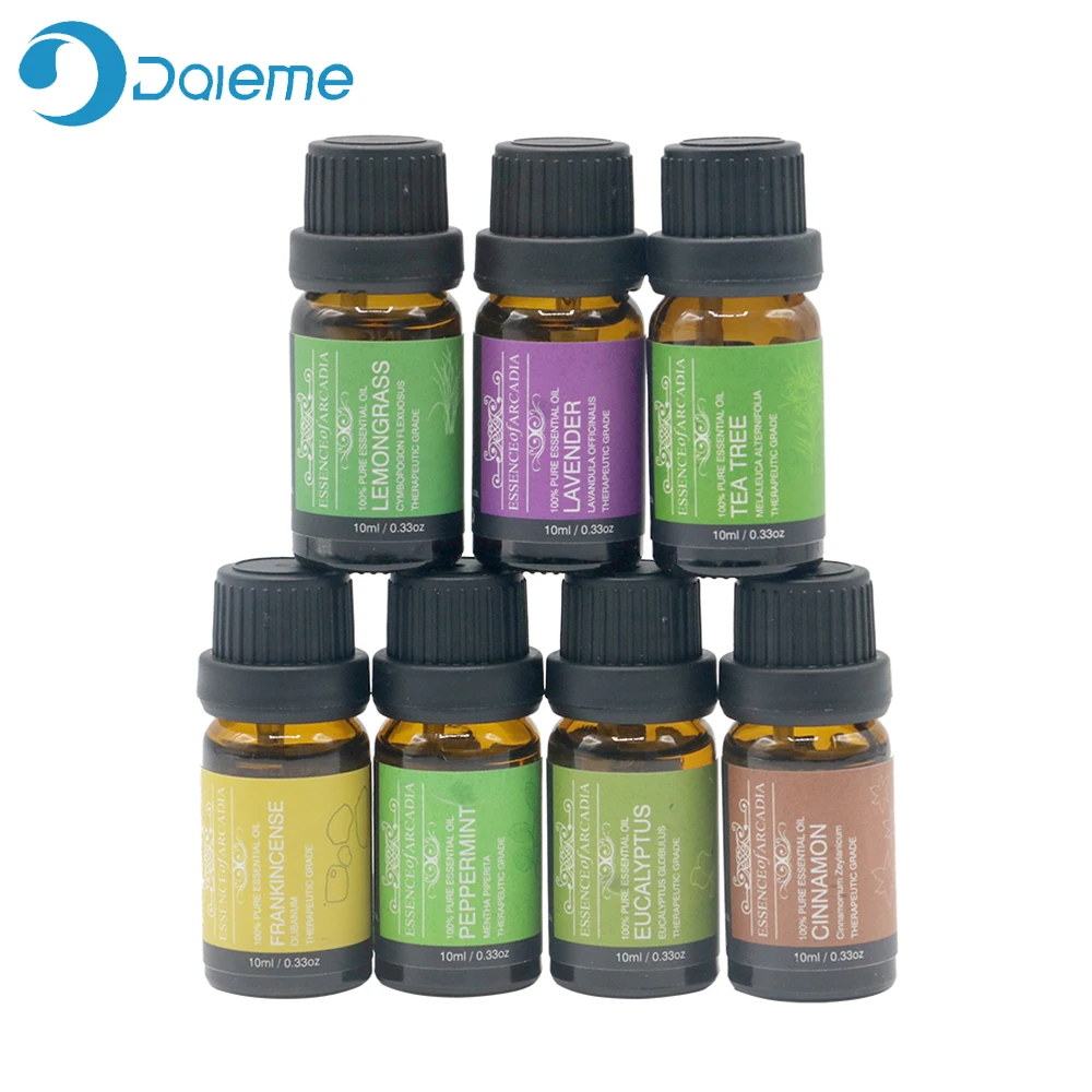 14Pcs/Set Pure Plant Aromatherapy Diffusers Essential Oil 10ml Aromatherapy Gift Set private Organic Body Skin Care Kit
