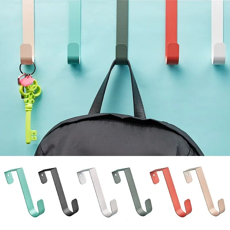 

Kitchen Cabinet Door Back Hook Towels Clothes Kitchen Bathroom Accesories Storage Hanger Hook Back Door Hanging Holder 5KG