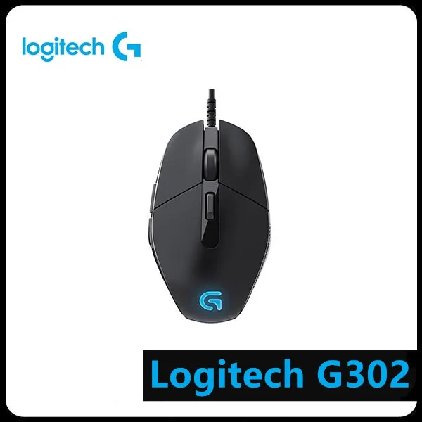 Проводная оптическая мышь Logitech G302 Регулируемая игровая 4000DPI с 6 кнопками