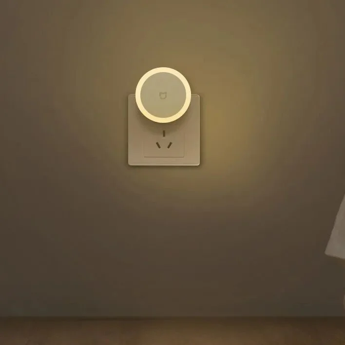 Xiaomi Mijia Plug-in Night Light With Light-Sensitive Sensor Touch Switch Intelligent For Smart Home living | Электроника