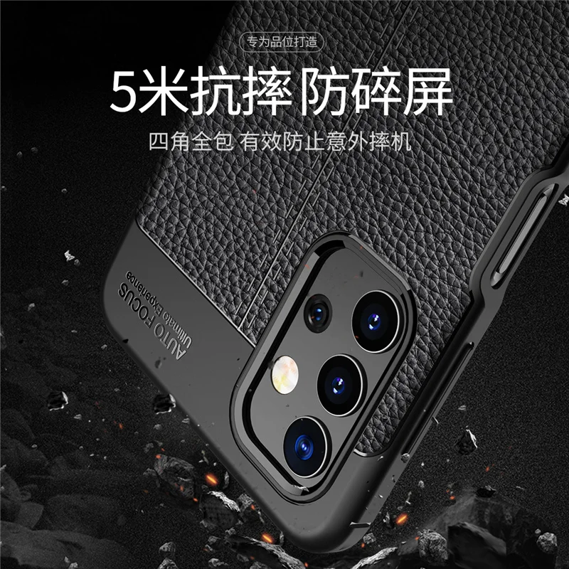 For Samsung Galaxy A32 Case For Samsung A32 Capas TPU Leather For Fundas Samsung S21 Ultra M31S M21 M31 M51 A51 A71 A32 Cover