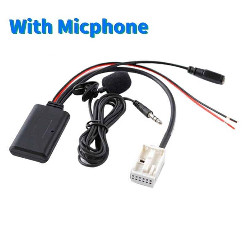 

12Pin Bluetooth Module Wireless Car Radio Stereo Music Aux Cable Adapter For B MW E60