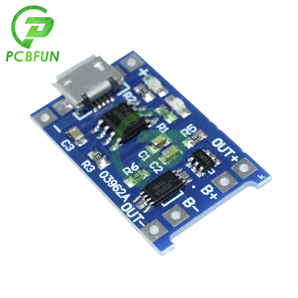 TC4056A заменяет TP4056 5В 1A Micro USB 18650 литиевая батарея зарядная плата модуль зарядного