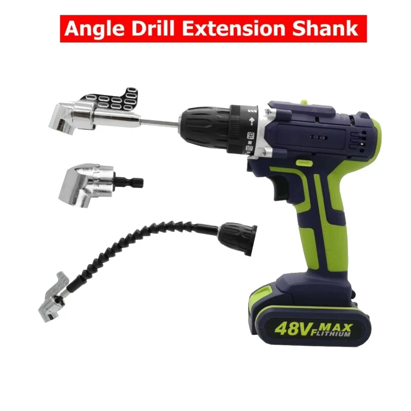 

1 Set Drill Flexible Shaft 1/4 Screwdriver Hex Driver Bit Shank Extension Socket Chrome Vanadium Alloy Steel Angle Extension
