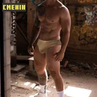 Трусы-стринги мужские нейлоновые, удобное нижнее белье, джоки, гей-трусы, топ, CM103