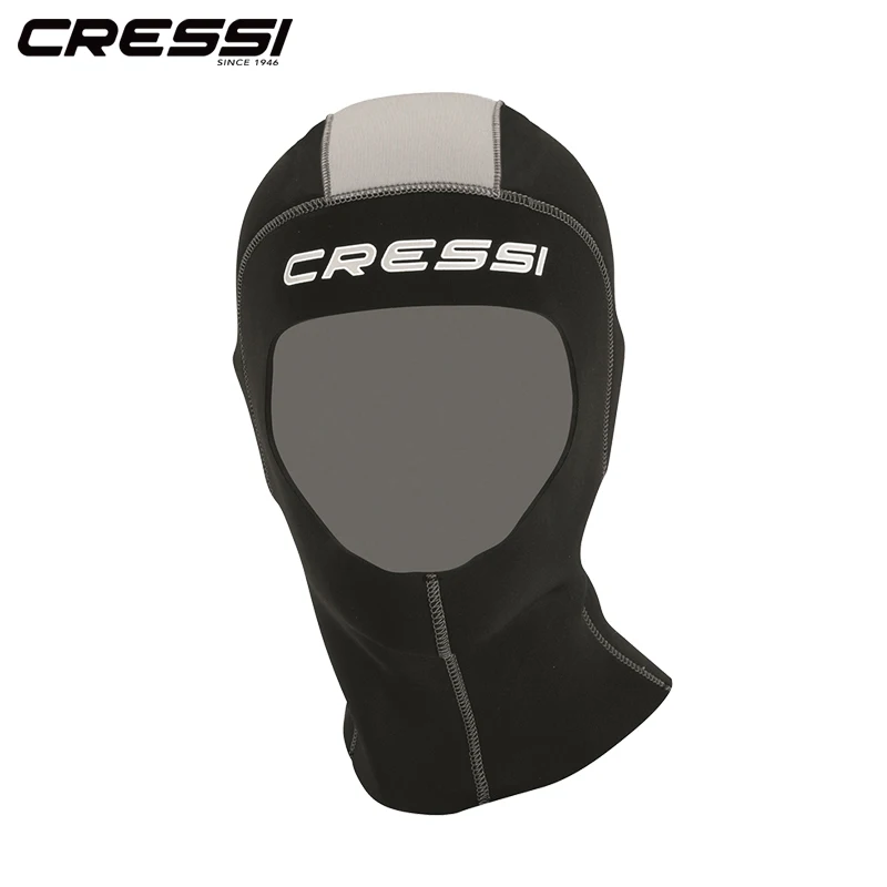 Неопреновая шапочка для дайвинга Cressi 5 мм зимняя плавания теплый гидрокостюм