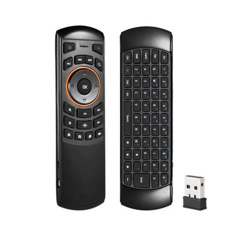Беспроводная QWERTY клавиатура Air Mouse 2 4 ГГц ручной пульт дистанционного управления 6