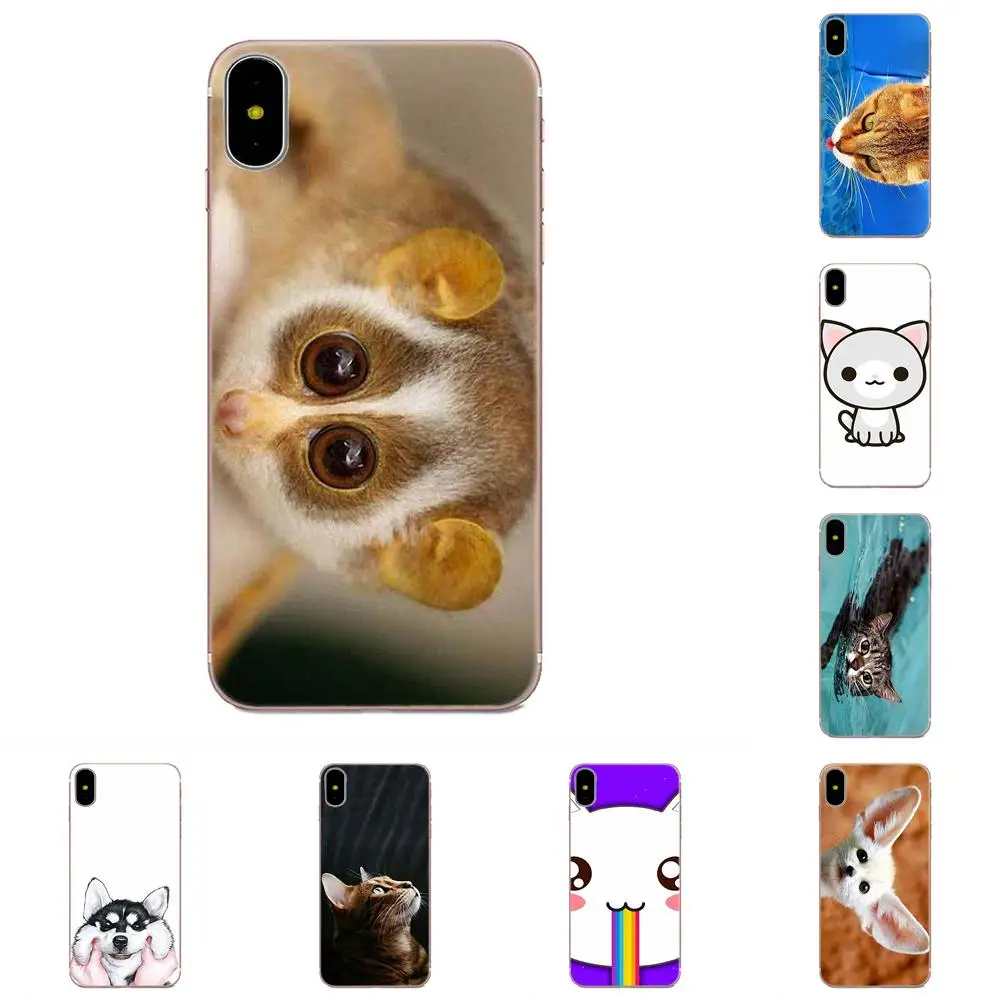 Мягкий чехол для телефона Huawei Honor Mate 7 7A 8 9 10 20 V8 V9 V10 V30 P40 G Lite Play Mini Pro P Smart Cartoon Cat Cats