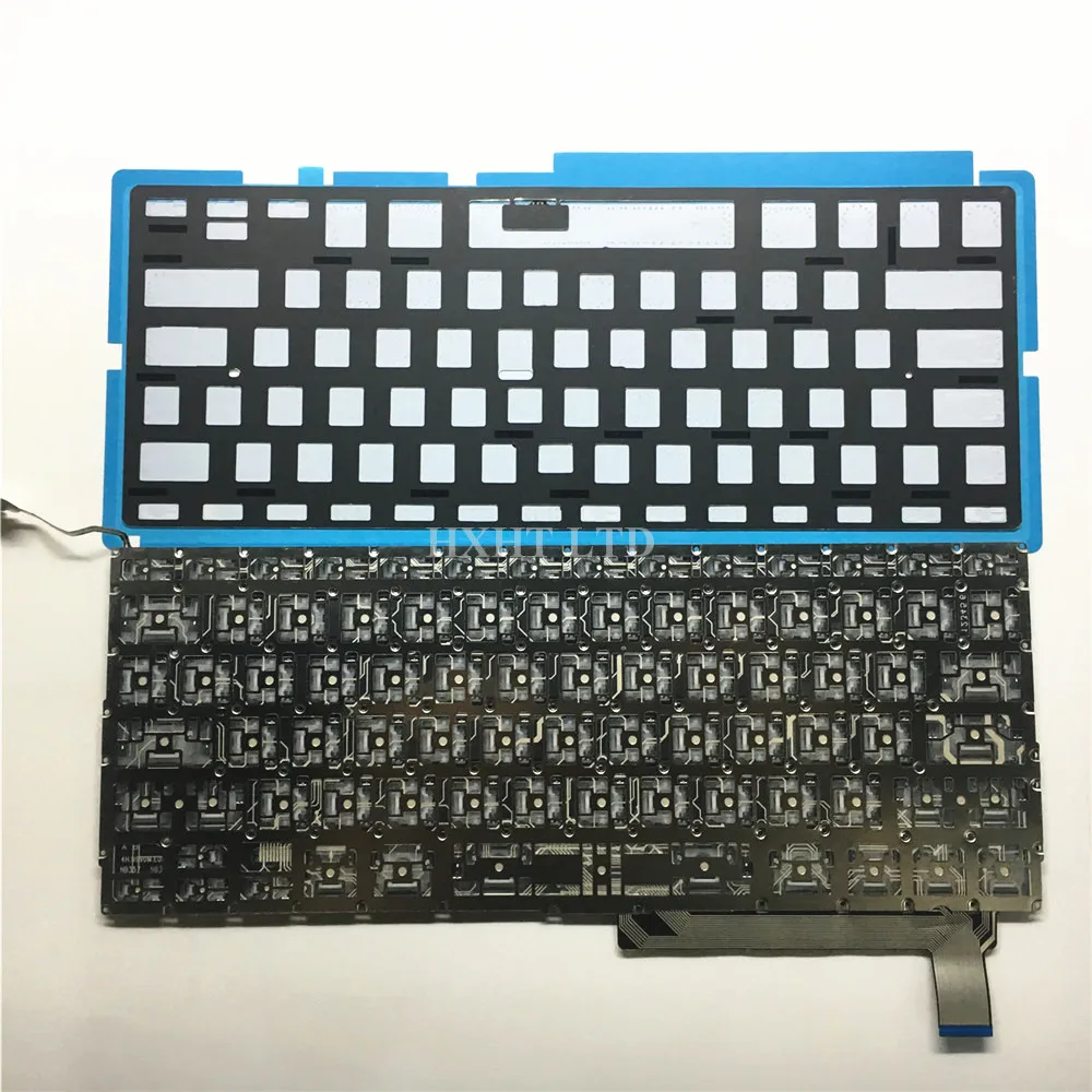 Клавиатура для ноутбука Macbook Pro клавиатура с подсветкой A1286 15 дюймов США