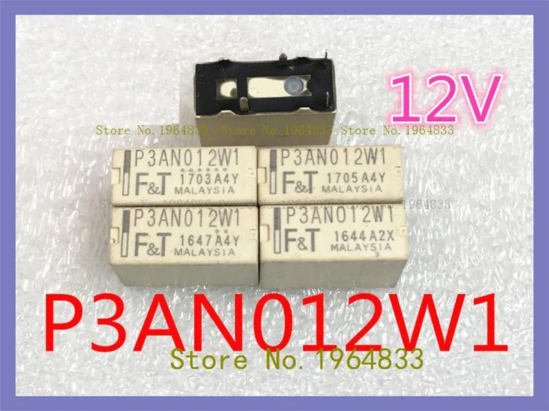 

P3AN012W1 4 12V реле dip
