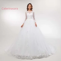 gorgeous ball gown wedding dresses 2021 lace appliques vestido de novia princess vintage bridal gowns real image custom made