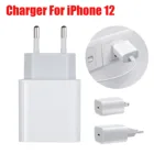 18 Вт Зарядное устройство для iPhone 12 USB C адаптер питания быстрое зарядное устройство для iPhone 12 для офиса путешествия Быстрая зарядка аксессуары US EU вилка