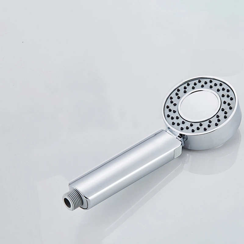 Двухсторонняя двойная функция душевая головка водосберегающая круглая Abs бустер