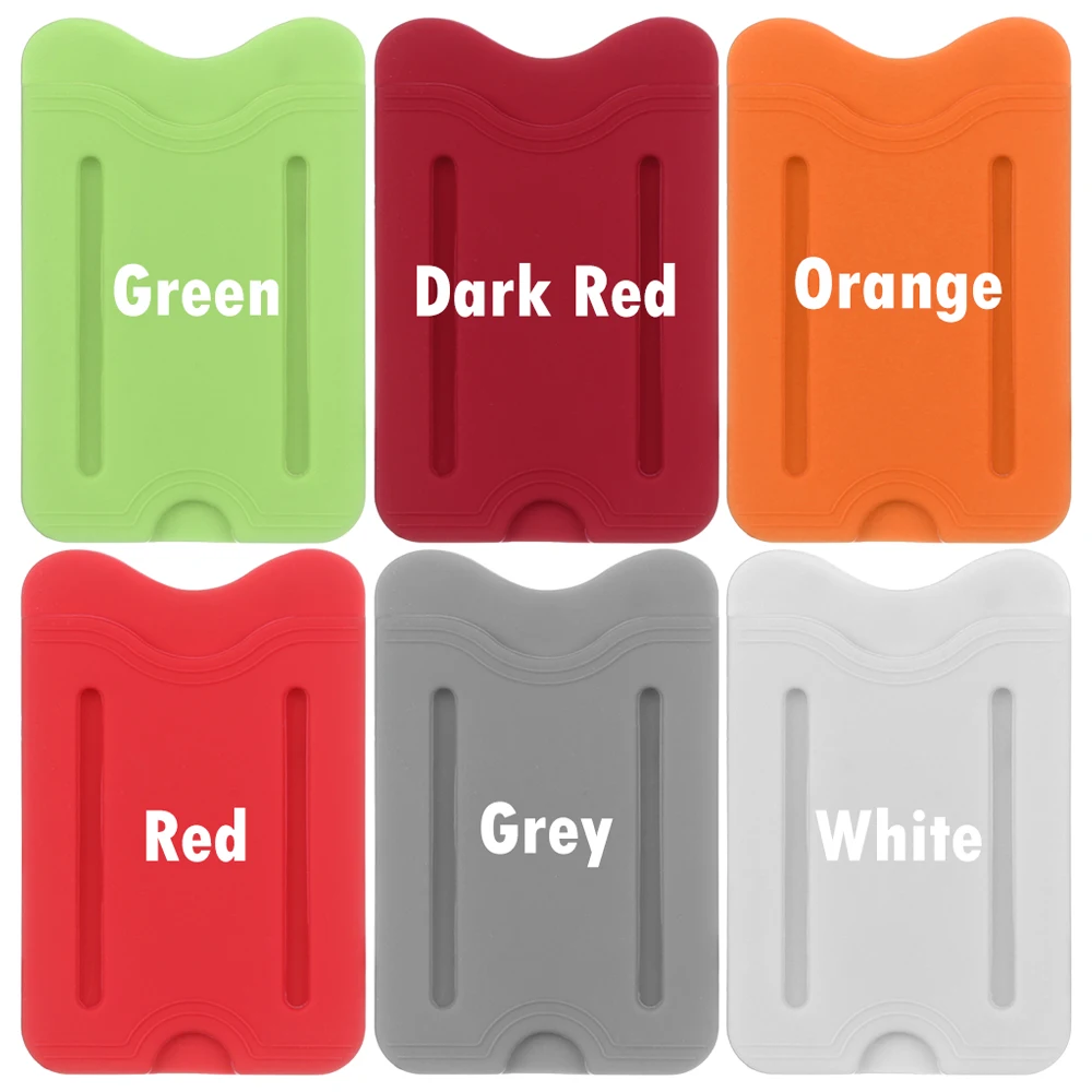 Новинка 1 шт. Силиконовый Эластичный Стик унисекс с карманом для карт