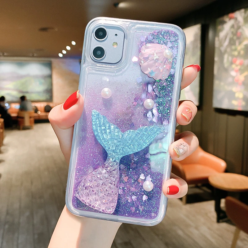 Чехол с 3d-изображением зыбучих песков и блесток для Huawei P40 P30 P20 Pro P10 P9 Plus Lite MATE 30 20 20X