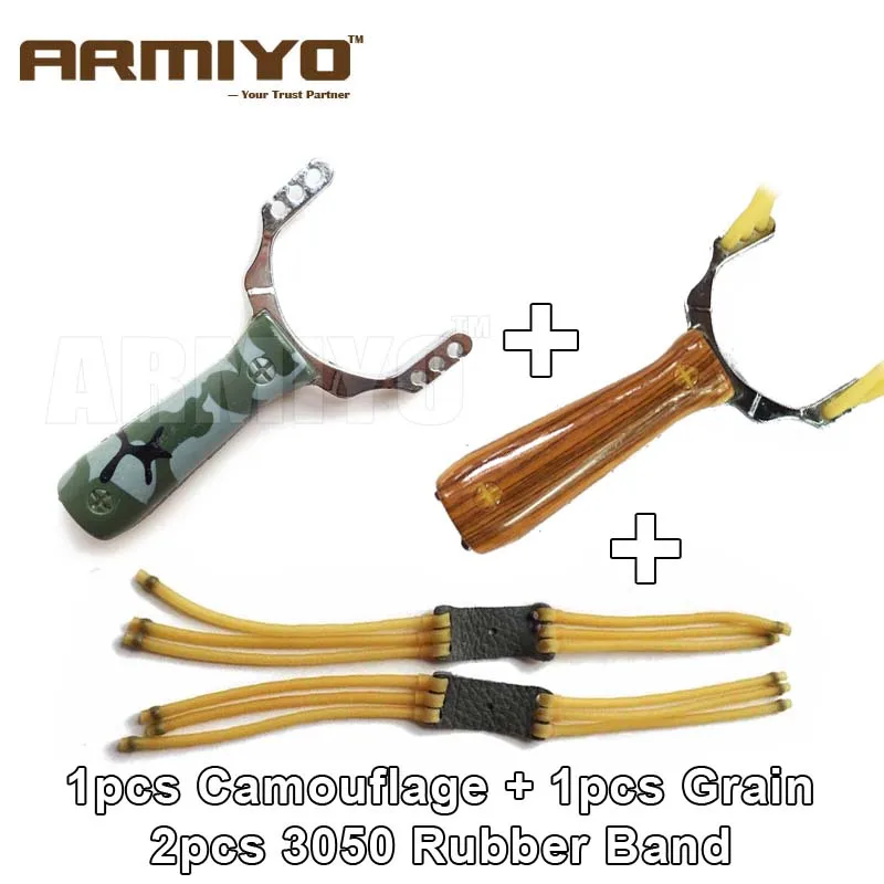 Armiyo 4 шт./компл. 6 крепеж точка Мощная Рогатка лук Рогатка резинкой съемки аксессуары - Цвет: 4pcs