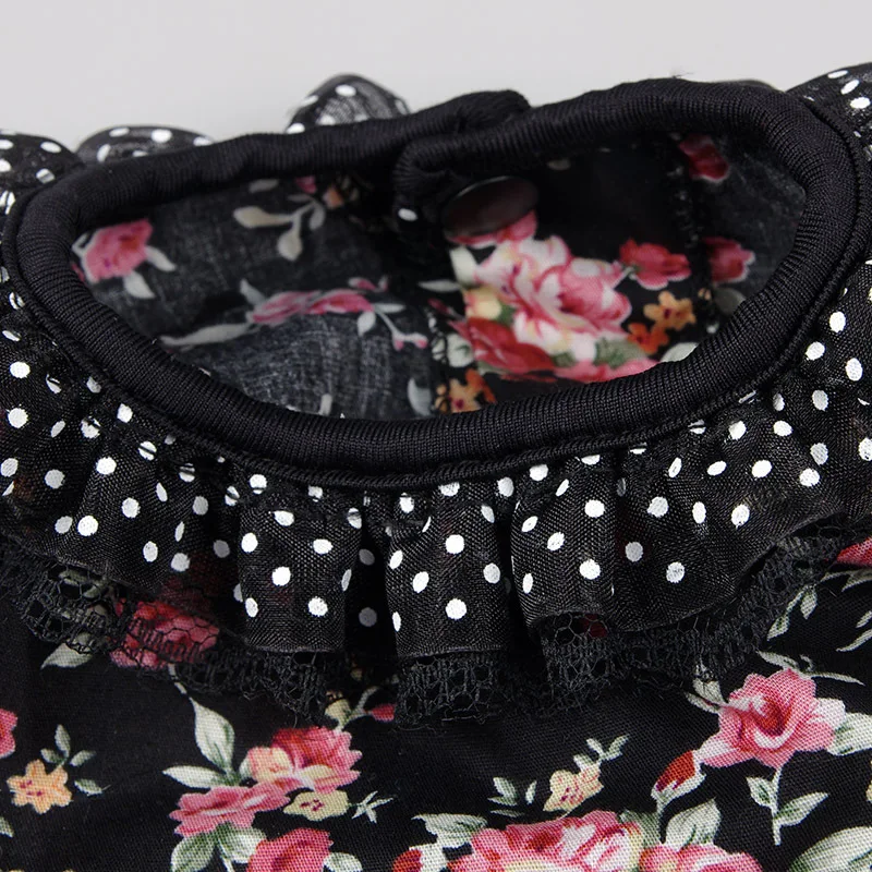 

Fashion Dogs Printed Skirts Princess Dresses Cute Floral Printed Pets Dog Skirt Cosplay Skirts Dog Costume Style Sweet