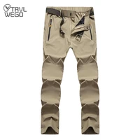 trvlwego mens summer thin quick dry fishing pants outdoor travel sports anti uv breathable hiking trekking trousers