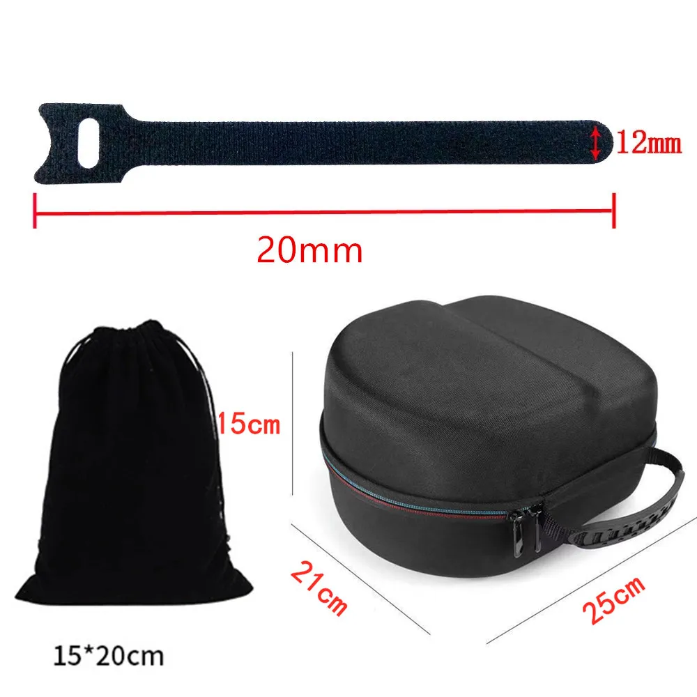 Hard EVA Travel Storage Bag For Oculus Quest 2 VR Headset Portable Convenient Carrying Case Controllers Accessories | Электроника