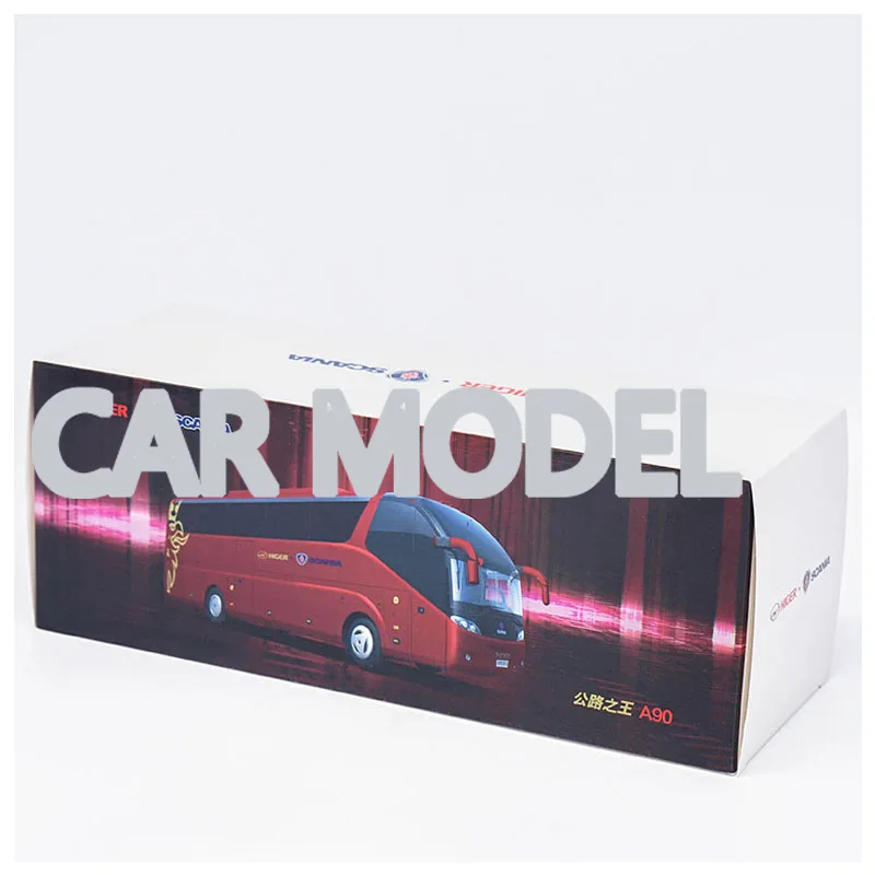1:42 весы игрушечные машинки из сплава suzhou golden dragon A90 модель автобуса для детей