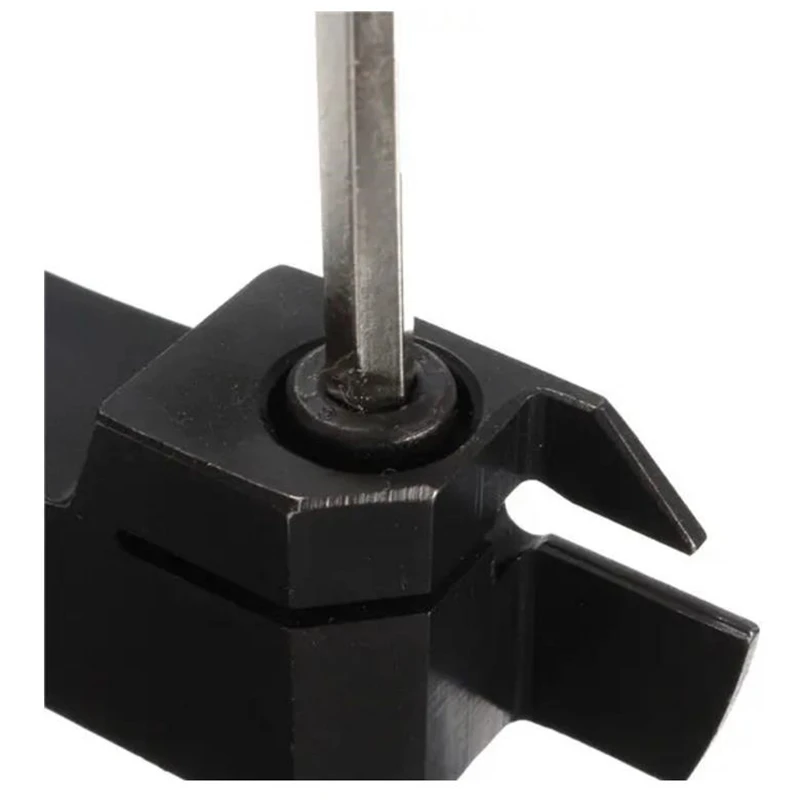 

MGEHR 1616-2 16*16*100mm Lathe Right hand Turning Tool Holder With 4pcs MGMN200 Insert For 2mm Cut