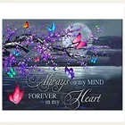 Картина из квадратных страз LaoJieYuan, 5D, с изображением цветов, с круглыми стразами, с изображением сердца, ручная работа, мозаика, украшение для дома