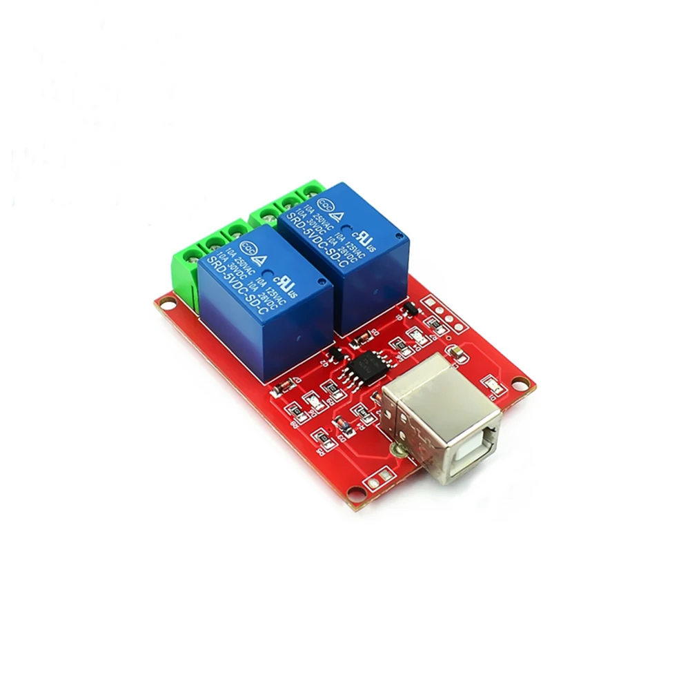 DC 5 V релейный модуль USB Управление распределительный щит 2/4/8 каналов 5В реле Модуль/компьютер Управление переключатель/PC интеллигентая(ый) Управление
