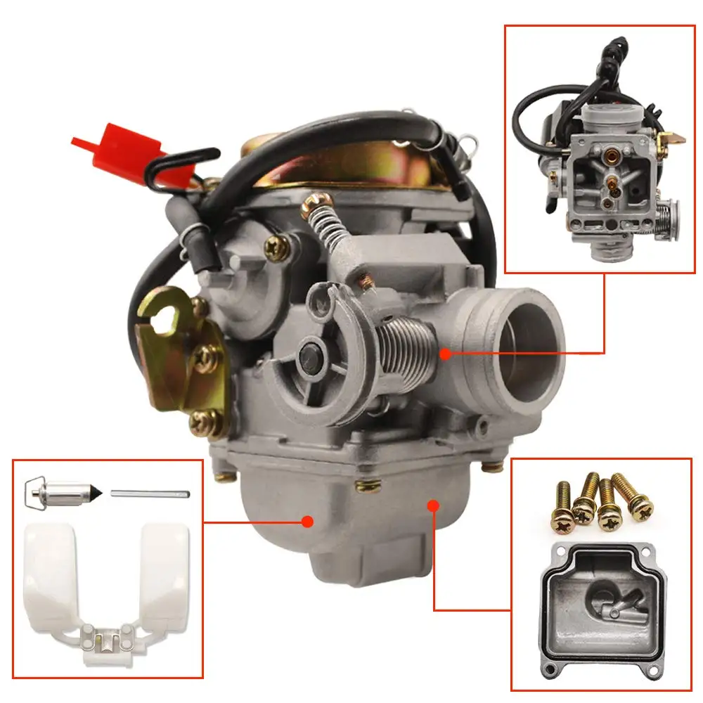 Карбюратор для мотоцикла GY6 PD24J 125cc 150cc карбюратор Baja скутера квадроцикла картинга