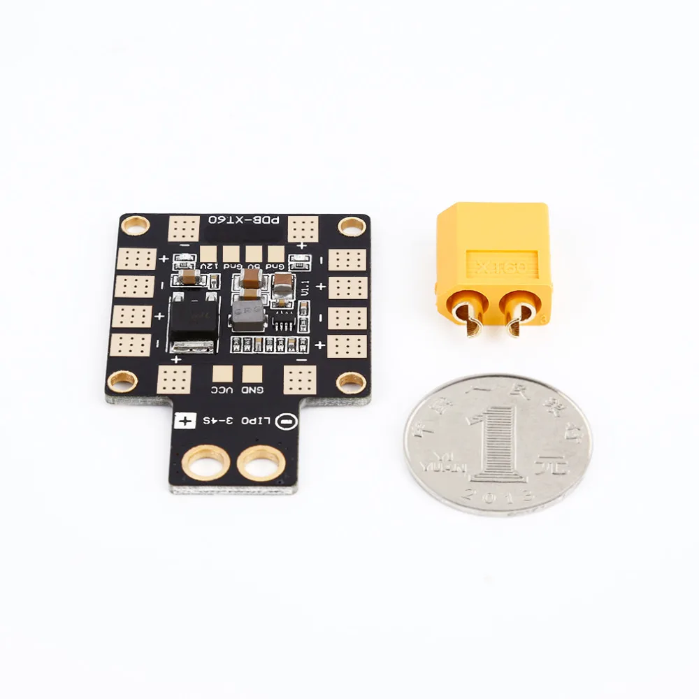 Matek системы PDB XT60 W/ BEC 5V &amp 12V 2oz медь для радиоуправляемого вертолета FPV