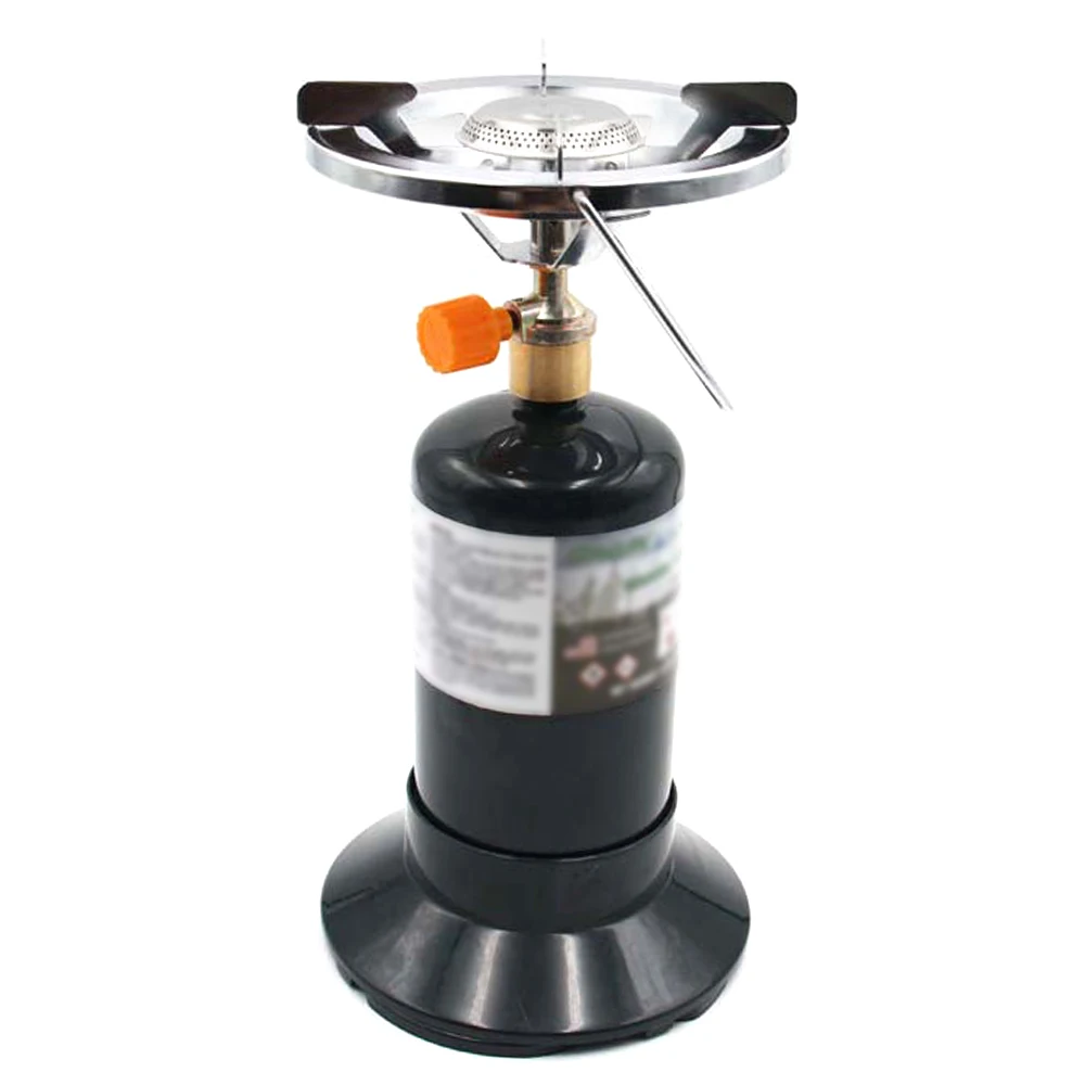 

Mini Camping Stove Outdoor Compact Propane Stove Portable Gas Stove Camping Stove Camping Equipment gas adapter gas stove