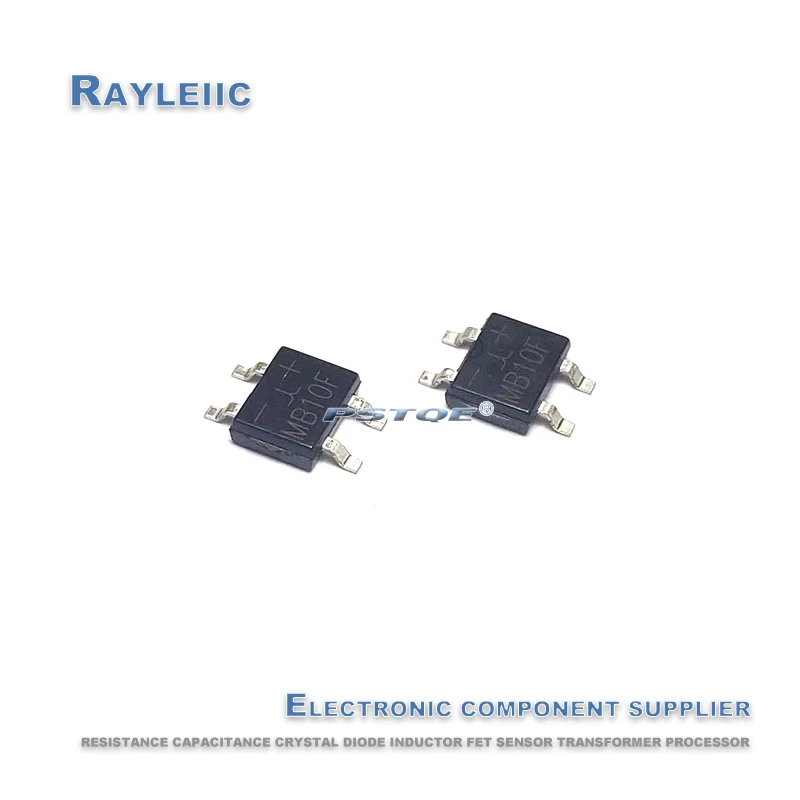 MB10F лапками углублением SOP-4 MB10 SOP4 SMD 1A 1000 В диодный мост выпрямителя на