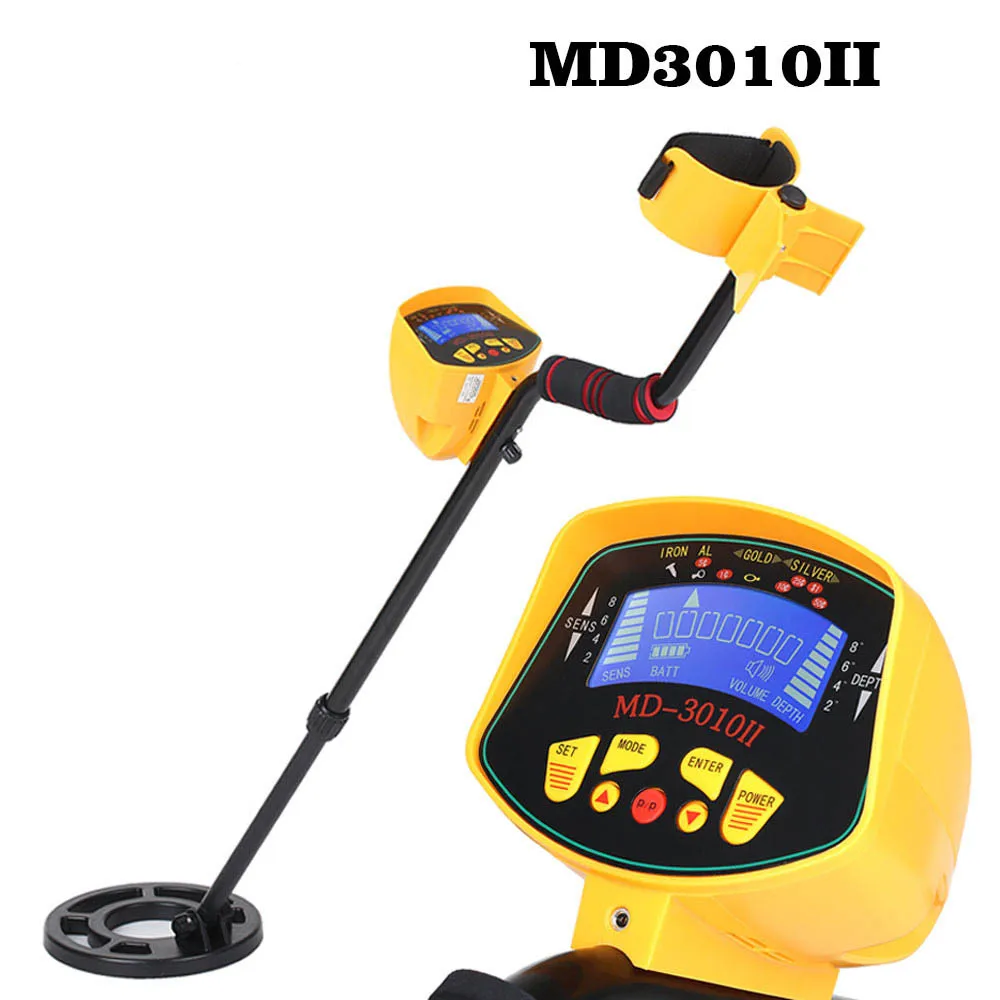 

MD3010II Underground Metal Detector Portable Practical High Sensitivity Gold Seek Gold Digger Treasure Hunter Detector Tools