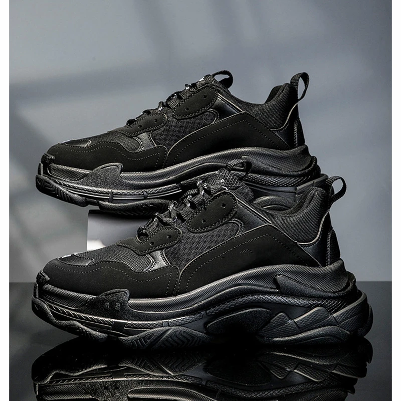

2021 Men Designer Shoes Chunky Platform Dad Shoes for Men Triple S Paris Tenis Sneakers Trainers Tennis Shoes Plus Size 45