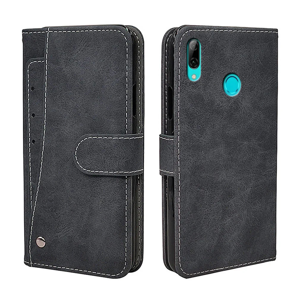 Роскошный Винтажный чехол для Huawei P Smart Plus Z S 2019 2020 чехол-книжка кожаный кошелек