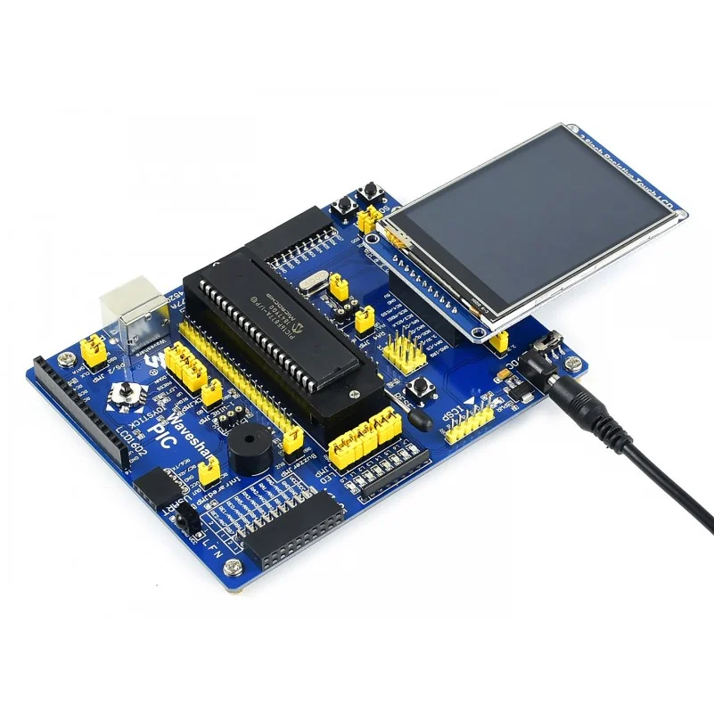 Open16F877A упаковка B # PIC16F877A I/P PIC Development Board 8 bit RISC + 14 модулей аксессуаров|pic development board|pic