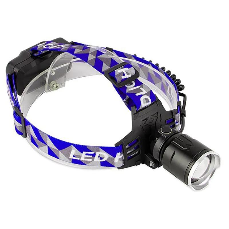 

4 Modes LED P50 Headlight Telescopic Zoom Head Light Lamp Super Bright Flashlight Lantern Forehead Torch For Camping