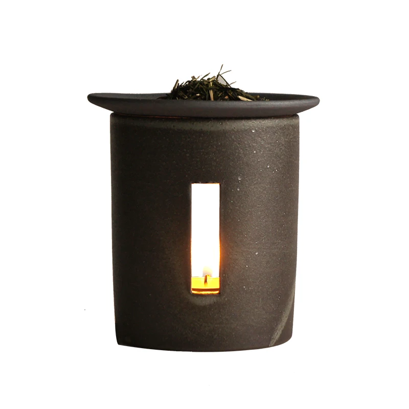 

Простой масляный курильница, керамическая Порошковая свеча, горелка для гостиной, украшения ручной работы, Декор для дома EF50XL