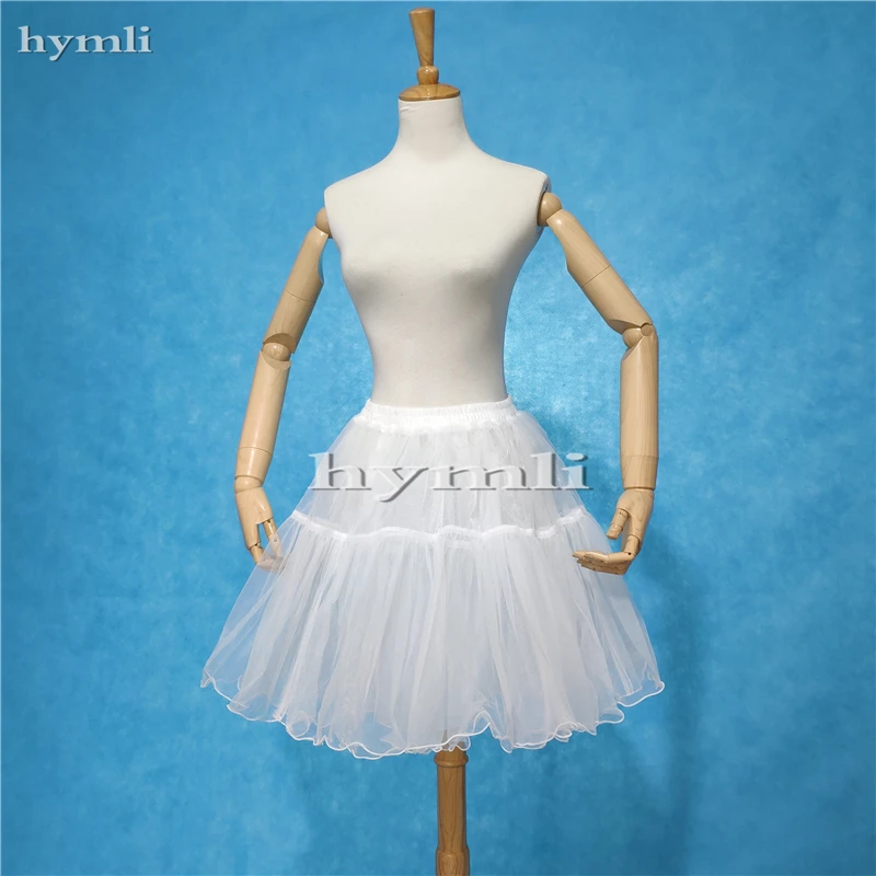 

Ivory 45cm Long Petticoat Cocktail Clothes Underskirt Tutu