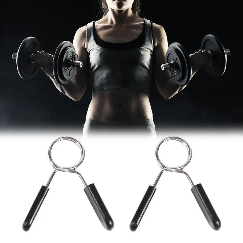 2 шт./компл. 30 мм замок для штанги Подъемный Вес Вспомогательный зажим зажимы