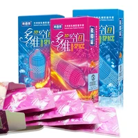 36pcs 3d spaces condom icehot style spike g spot condom silicon special condoms for men