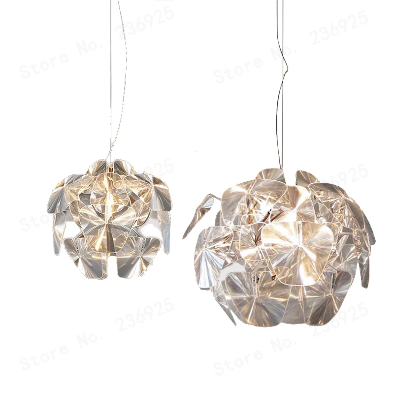 Светодиодная Подвесная лампа в виде сказочной страны светильник с кристаллом