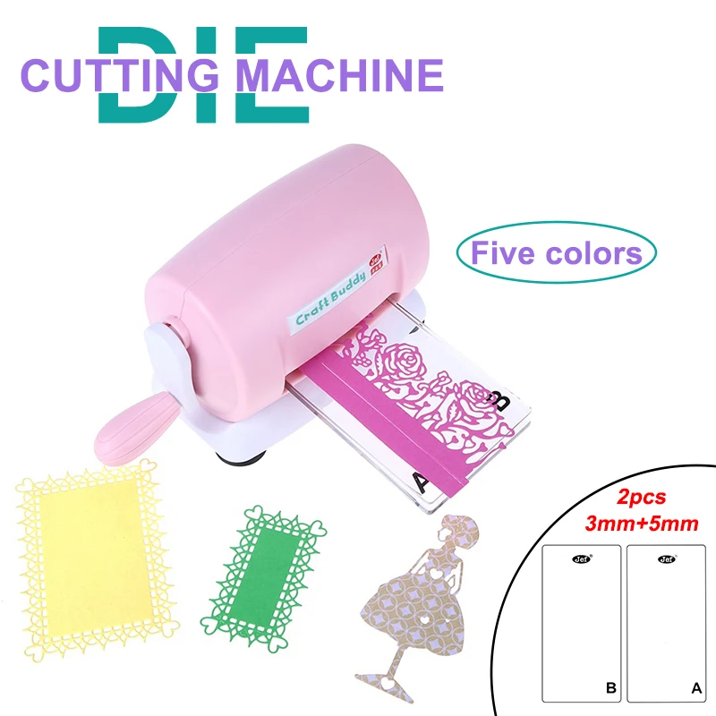 

5 Colors Die Cutting Embossing Machine Practical Handcraft Home DIY Scrapbooking Craft Album Die-Cut Tool