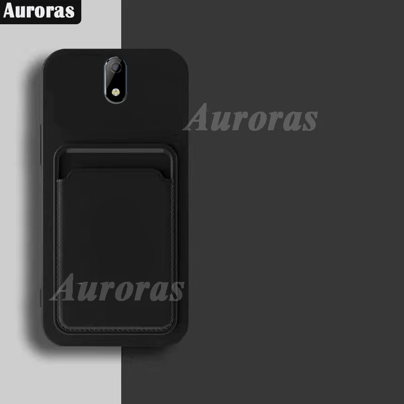 

Auroras For Nokia C2 Case Luxury Wallet Card Slot Back Cover Soft Silicone Hybrid Protector For Nokia C2 Case
