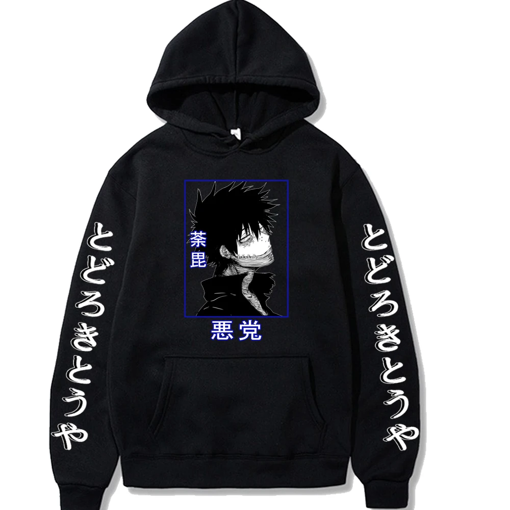 

2021 Dabi Pullovers Tops Long Sleeves Fashion Unisex Winter My Hero Academia Anime Hoodie