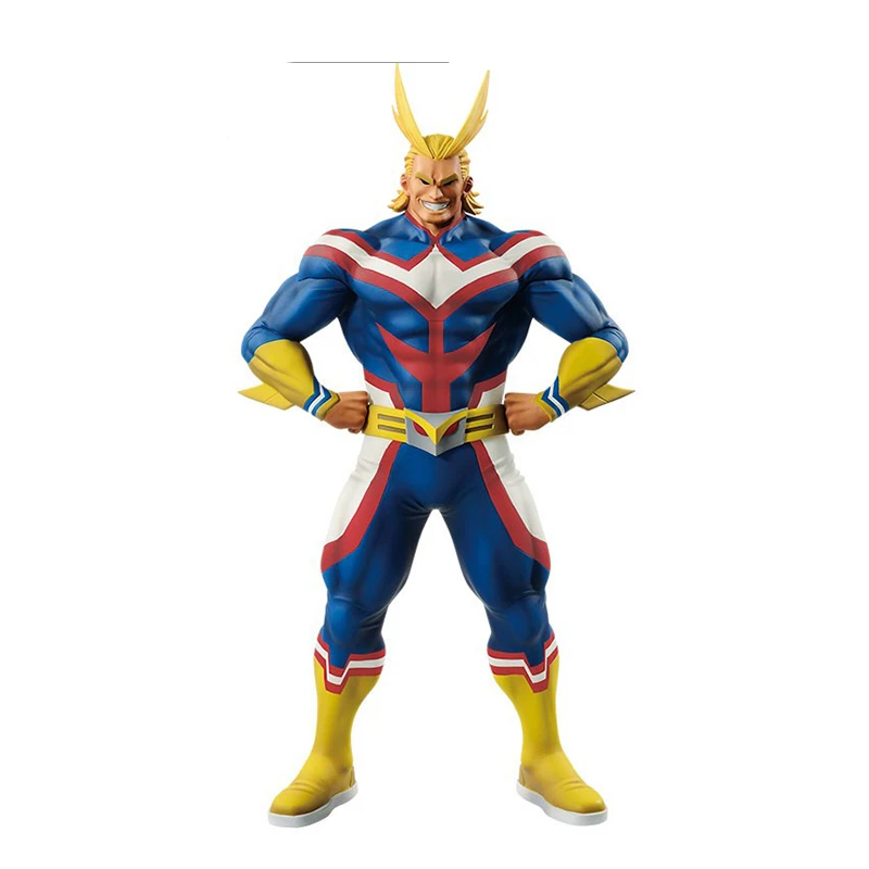 

Bandai My Hero Academia All Might Action Figure Model Toy Movie & TV Unisex PVC Anime Figurine Peripherals Finished Goods