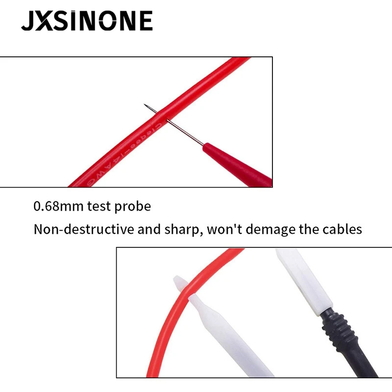 JXSINONE P50007 20 шт. тест набор зондов изоляция обратной зонды пирсинг Неразрушающий