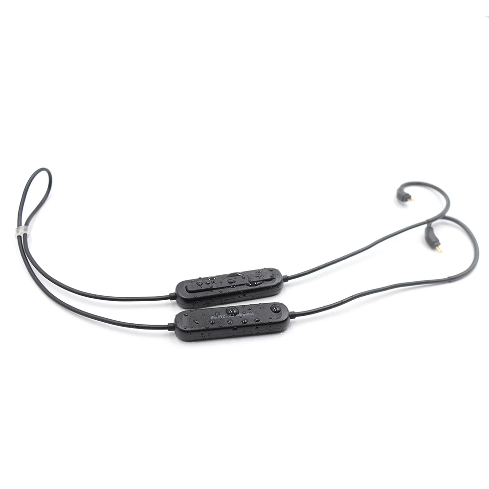 BQEYZ 2Pin 0,78 мм MMCX Bluetooth 5,0 Сменный кабель для наушников AptX-HD беспроводной HiFi наушники съемный кабель