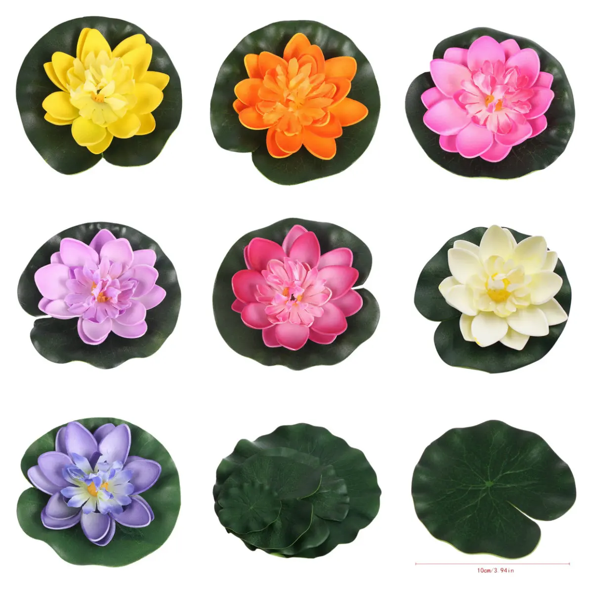1 шт. 10 см Искусственный цветок лотоса для свадьбы дома вечеринки украшения DIY