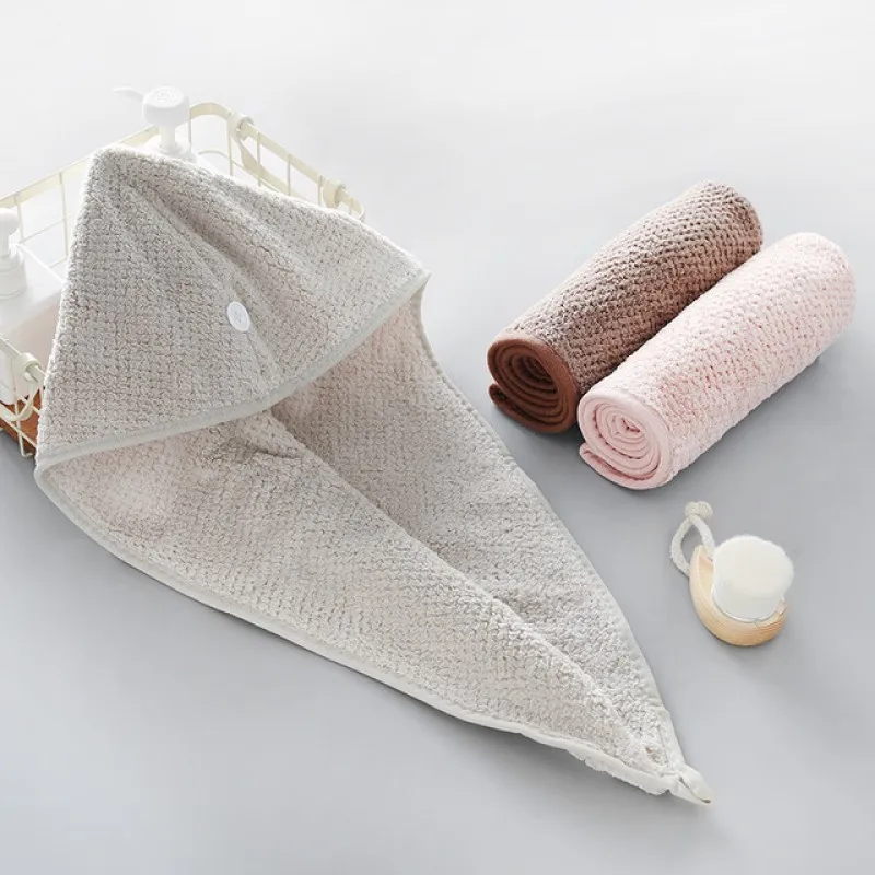 Супермикрофибра волос быстросохнущее полотенце шапочка для ванной голову